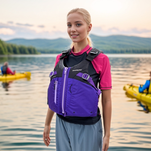 Stohlquist Women's Flo Lifejacket PFD Transport Canada & USCG Approved Life Vest Personal Flotation Device Great for Any Water Sports