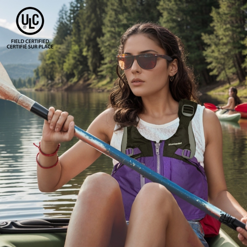 Stohlquist Women's Flo Lifejacket PFD Transport Canada & USCG Approved Life Vest Personal Flotation Device Great for Any Water Sports