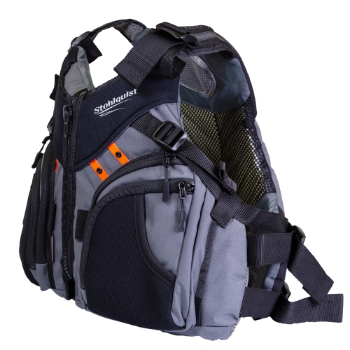 Stohlquist Keeper Fishing Life Jacket - USCG and Transport Canada Approved Adjustable Fishing Vest - Buoyancy Foam Safety Life Jacket