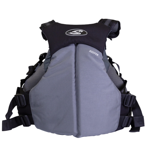 Stohlquist Keeper Fishing Life Jacket - USCG and Transport Canada Approved Adjustable Fishing Vest - Buoyancy Foam Safety Life Jacket