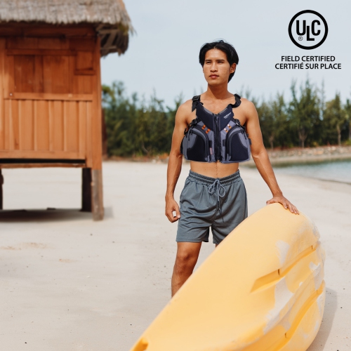 Stohlquist Keeper Fishing Life Jacket - USCG and Transport Canada Approved Adjustable Fishing Vest - Buoyancy Foam Safety Life Jacket