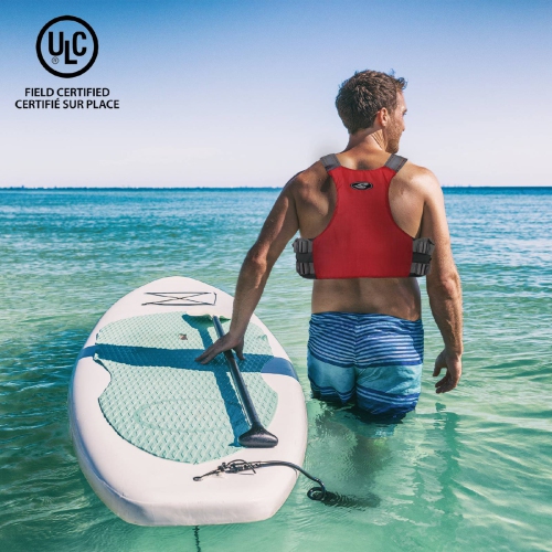 Stohlquist Spectrum Life Jacket - USCG and Transport Canada Approved Men's Life Vest - Lightweight Safety Life Jacket for Kayak Fishing, Paddling,