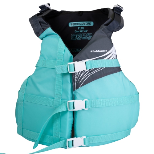 Stohlquist Brook Women's General Purpose Boating Life Jacket PFD Transport Canada & USCG Approved Life Vest Lightweight Lifejacket Easily Adjustable