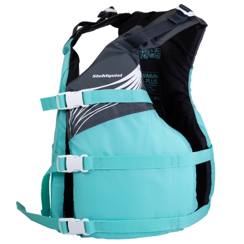 Stohlquist Brook Women's General Purpose Boating Life Jacket PFD Transport Canada & USCG Approved Life Vest Lightweight Lifejacket Easily Adjustable