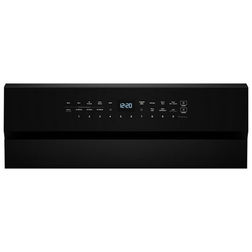 Whirlpool 30" 5.0 Cu. Ft. True Convection 5-Burner Freestanding Gas Range - Black