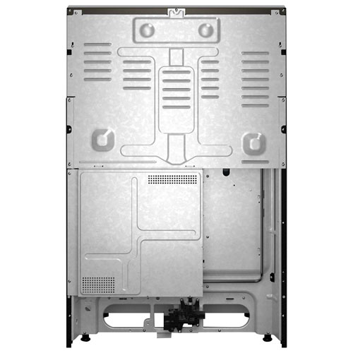 Whirlpool 30" 5.0 Cu. Ft. True Convection 5-Burner Freestanding Gas Range - Black-on-Stainless