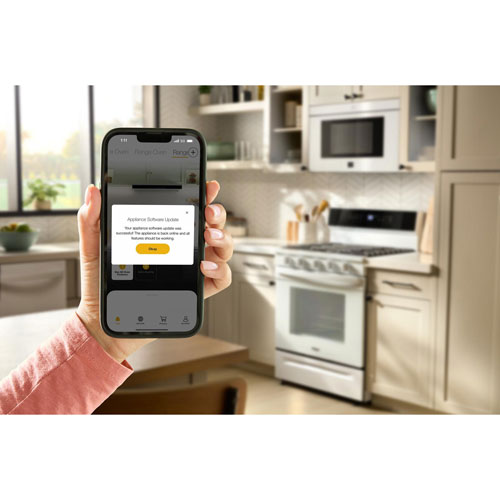 Whirlpool 30" 5.0 Cu. Ft. True Convection 5-Burner Freestanding Gas Range - White