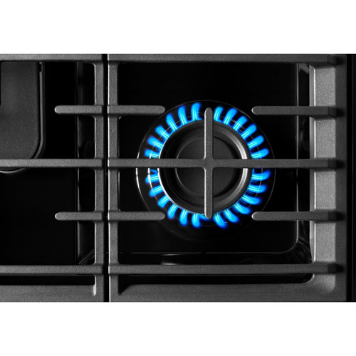 Whirlpool 30" 5.0 Cu. Ft. Fan Convection 5-Burner Freestanding Gas Air Fry Range - Stainless