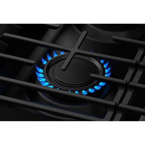 Whirlpool 30" 5.0 Cu. Ft. Fan Convection 5-Burner Freestanding Gas Air Fry Range - Black