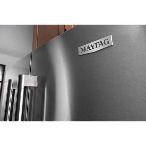 Maytag 36" 25 Cu. Ft. French Door Refrigerator with Max Cool Setting - Stainless Steel