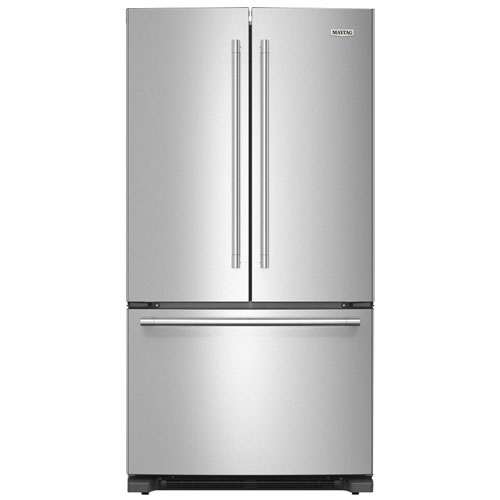 Maytag 36" 25 Cu. Ft. French Door Refrigerator with Max Cool Setting (MRFF4236RZ) - Stainless Steel