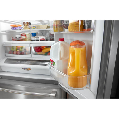Maytag 36" 25 Cu. Ft. French Door Refrigerator with Max Cool Setting - Stainless Steel