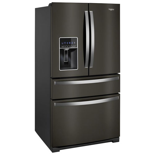 Whirlpool 36" 26 Cu. Ft. French Door Refrigerator - Black Stainless Steel