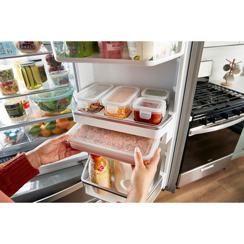 Whirlpool 36" 26 Cu. Ft. French Door Refrigerator - Black Stainless Steel