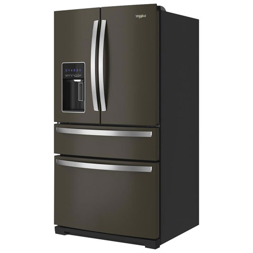 Whirlpool 36" 26 Cu. Ft. French Door Refrigerator - Black Stainless Steel
