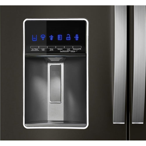 Whirlpool 36" 26 Cu. Ft. French Door Refrigerator - Black Stainless Steel