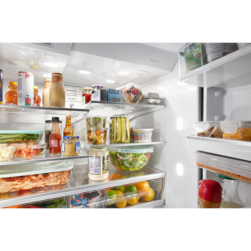 Whirlpool 36" 26 Cu. Ft. French Door Refrigerator - Black Stainless Steel