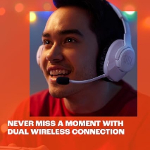 JBL Quantum 360P Wireless Gaming Headset - White/Blue by JBL BY HARMAN - Open Box condition - Image 5