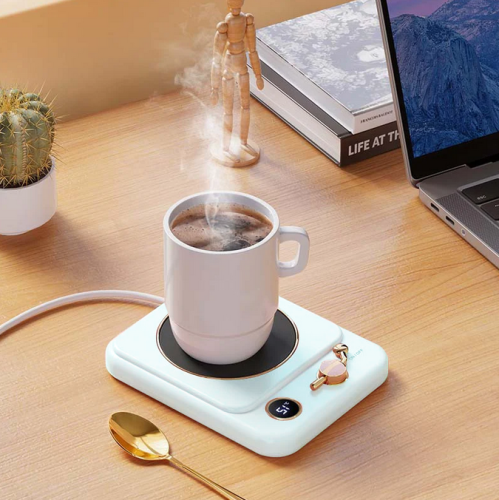 Coffee Tea Heating Insulation Base Desktop Digital Display Warming Pad