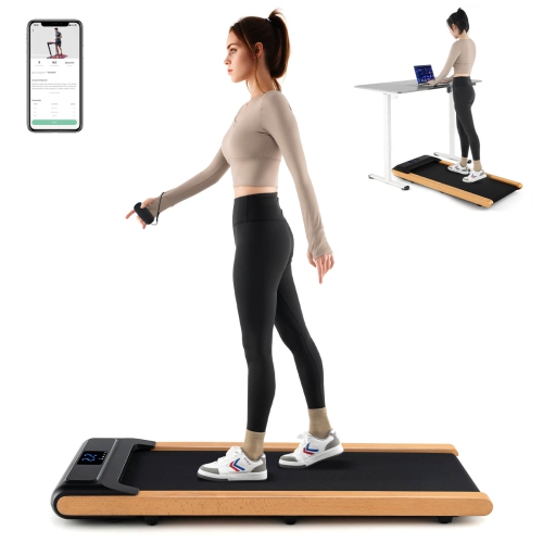 Tapis de marche 3-en-1 sous le bureau avec écran DEL intelligent contrôlé par APPLICATION Superfit