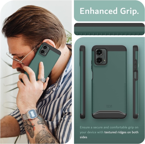 TUDIA Merge Moto G 5G 2024 Case Dual Layer - Hunter Green