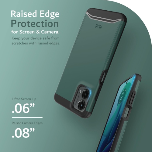 TUDIA Merge Moto G 5G 2024 Case Dual Layer - Hunter Green