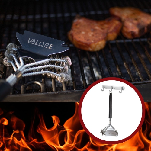 Valore 16' Bristle Free BBQ Brush and Scraper