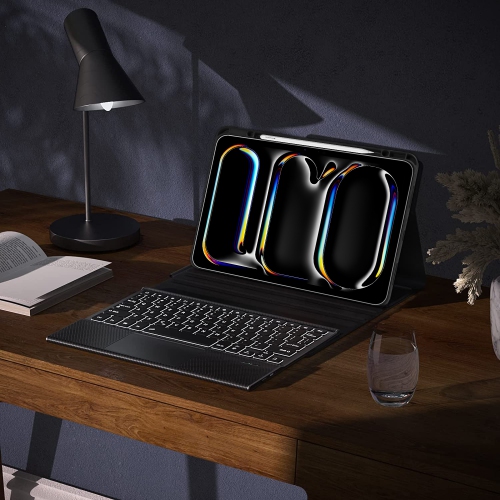 Navigate Series Keyboard Case for Apple iPad Pro 11-inch M4 - Scorpion Black