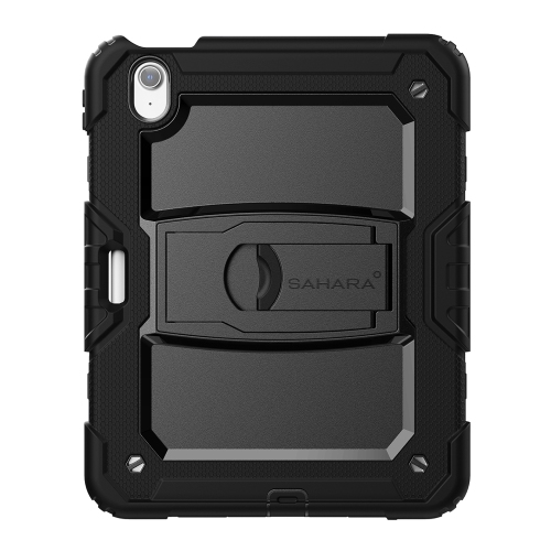 Image 1 de 8.. SaharaCase - Étui robuste de la série Raider pour Apple iPad Air de 11 po M2 - Noir Scorpion