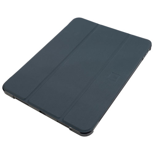 Étui folio Satin de Tucano Milano Italy pour iPad Air de 11 po - Bleu minuit