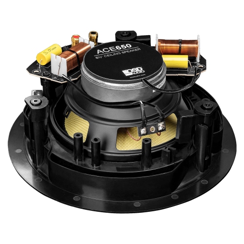 OSD Audio ACE650 6.5" Kevlar® Woofer Trimless Thin Bezel 2-Way In-Ceiling Speaker