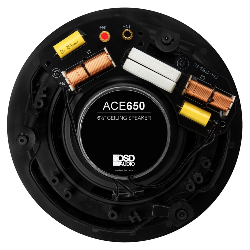 OSD Audio ACE650 6.5" Kevlar® Woofer Trimless Thin Bezel 2-Way In-Ceiling Speaker