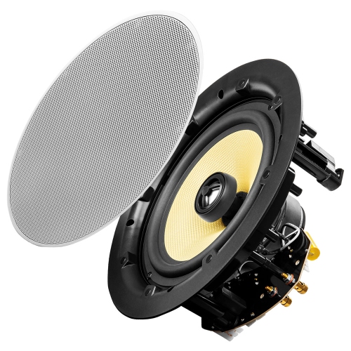 Image 1 of 5.. OSD Audio ACE850 8" Kevlar® Woofer Trimless Thin Bezel 2-Way In-Ceiling Speaker