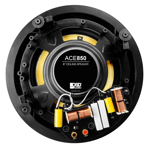 OSD Audio ACE850 8" Kevlar® Woofer Trimless Thin Bezel 2-Way In-Ceiling Speaker