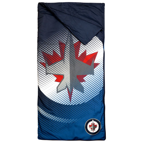NHL Slumber Sleeping Bag - 54" x 27" - Winnipeg Jets