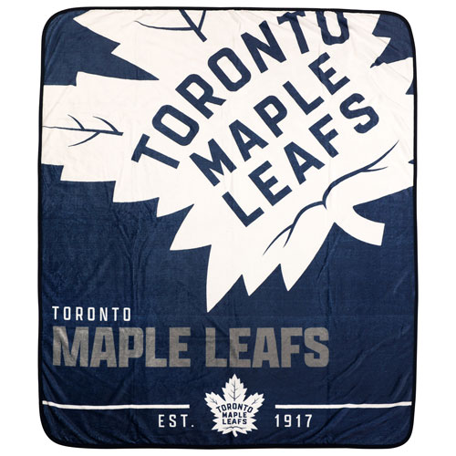 NHL Micro-Flannel Throw Blanket - Toronto Maple Leafs