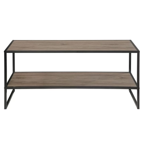 Mehiaz hometrends Coffee Table, Rustic Oak, 40" L x 17" W x 18" H