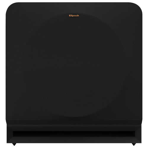 Haut-parleur d'extrêmes graves de 12 po et 800 W RP1200SW de Klipsch - Vinyle ébène