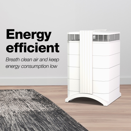 IQAir HealthPro Compact XE Air Purifier - Compact HyperHEPA Fration for Rooms up to 1240 sq ft - Allergens, Smoke, Dust, Mold, Pet Dander, Swiss