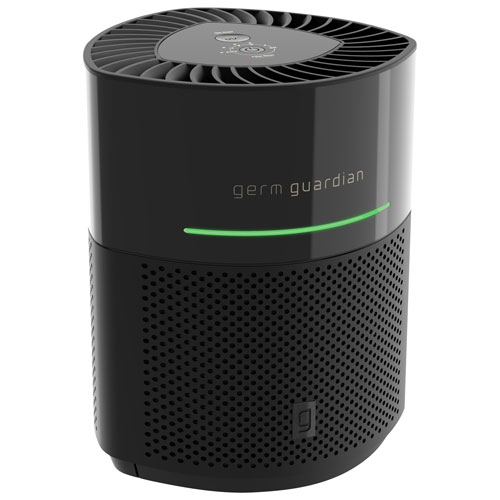GermGuardian AC3000B AirSafe+ Air Purifier with True HEPA Filter & UV-C - Black