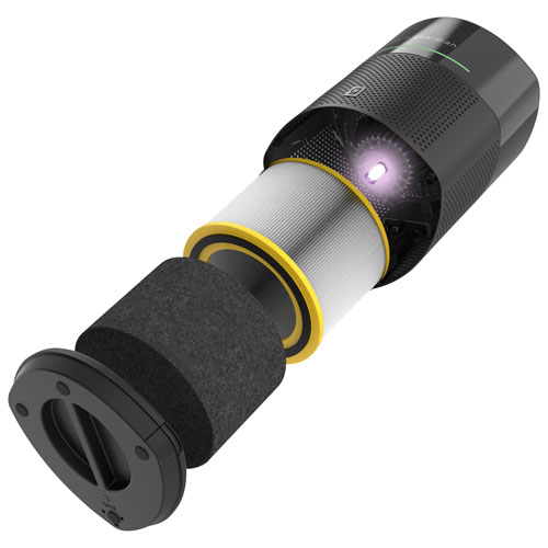 GermGuardian AC3000B AirSafe+ Air Purifier with True HEPA Filter & UV-C - Black