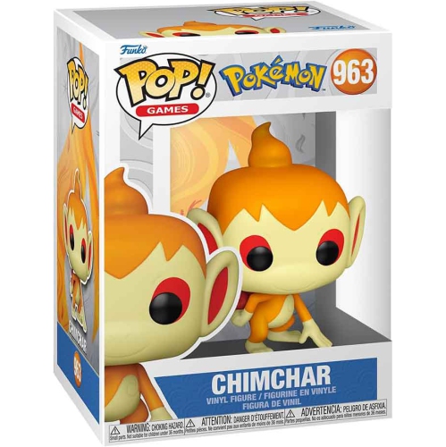 Pop Games Pokemon 3.75 Inch Action Figure - Chimchar #963