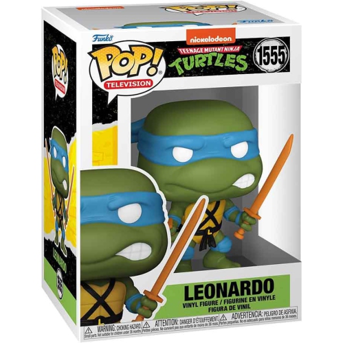Pop Television Teenage Mutant Ninja Turtles 3.75 Inch Action Figure - Leonardo #1555