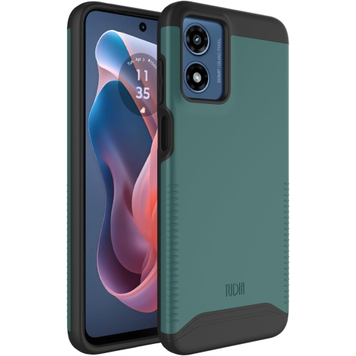 TUDIA Merge Motorola Moto G Play 4G 2024 Case Dual Layer - Hunter Green