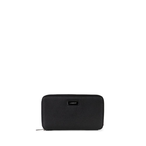 LAMBERT  - The Ines - Vegan Leather Family Passport Holder In Black