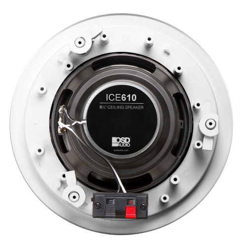 OSD ICE610 6.5" Contract Series 120W Flush Mount 2-Way In-Ceiling Speaker