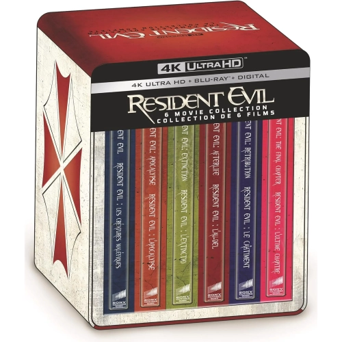 Resident Evil Ultra HD Collection - 4K UHD Limited Steelbook Blu-ray