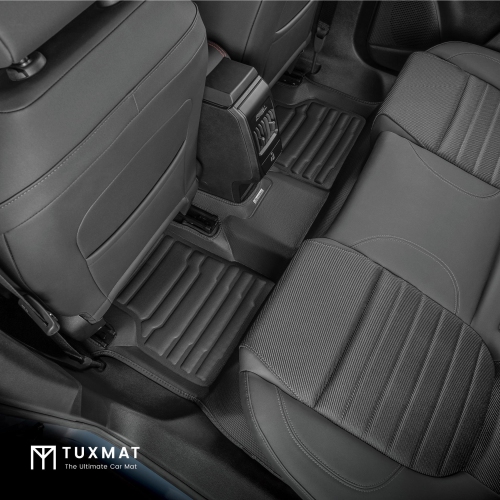 TuxMat - For Alfa Romeo Tonale PHEV 2024-2026 Models - Custom Car Mats - Maximum Coverage, All Weather, Laser Measured - This Full Set Includes 1st