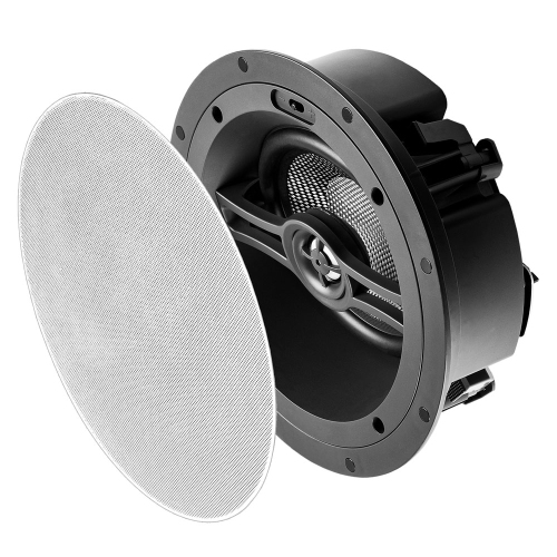 OSD ACE670 6.5" Angled Trimless LCR In-Ceiling Speaker, 1" Pivoting Tweeter Dolby Atmos Ready