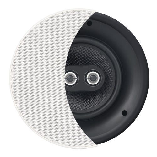 OSD ACE840TT 8" Trimless In-Ceiling Speaker 120W Stereo Dual .5" Titanium Tweeters